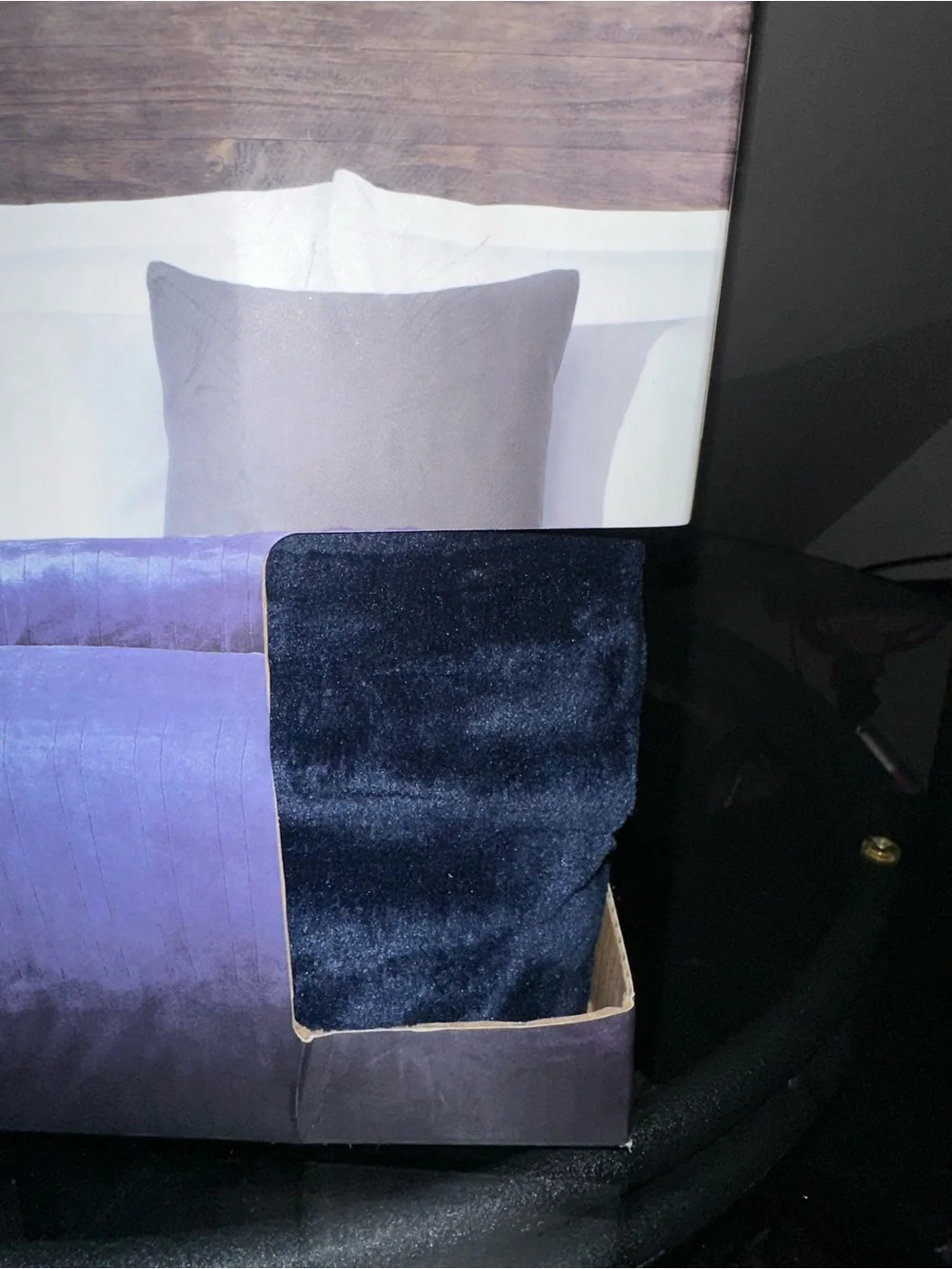 Brookstone Purple Plush Heated Blanket - Twin